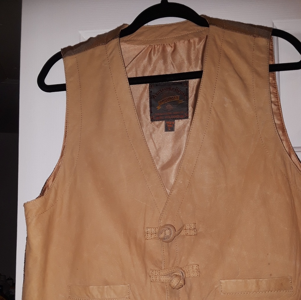 Ginuwine Leather Designer Vest